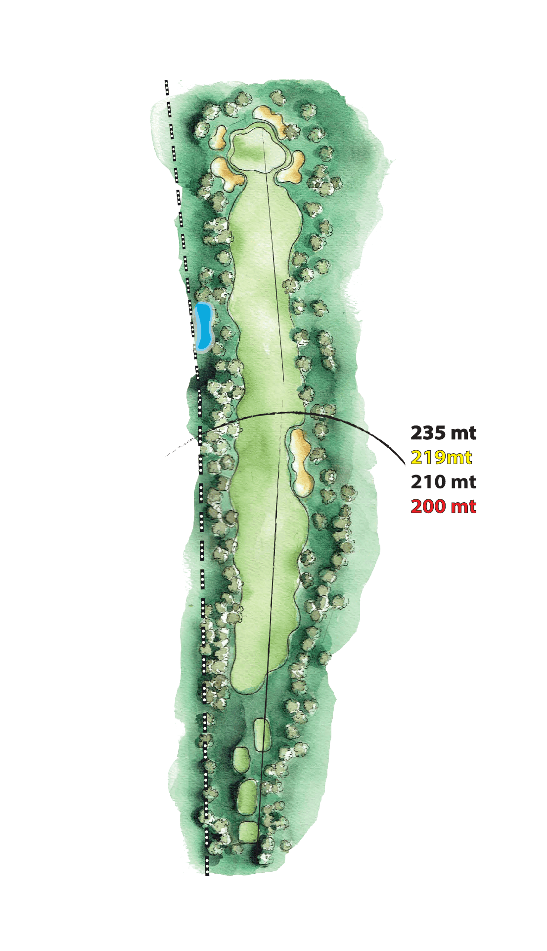 Riva Toscana Golf Hole  03