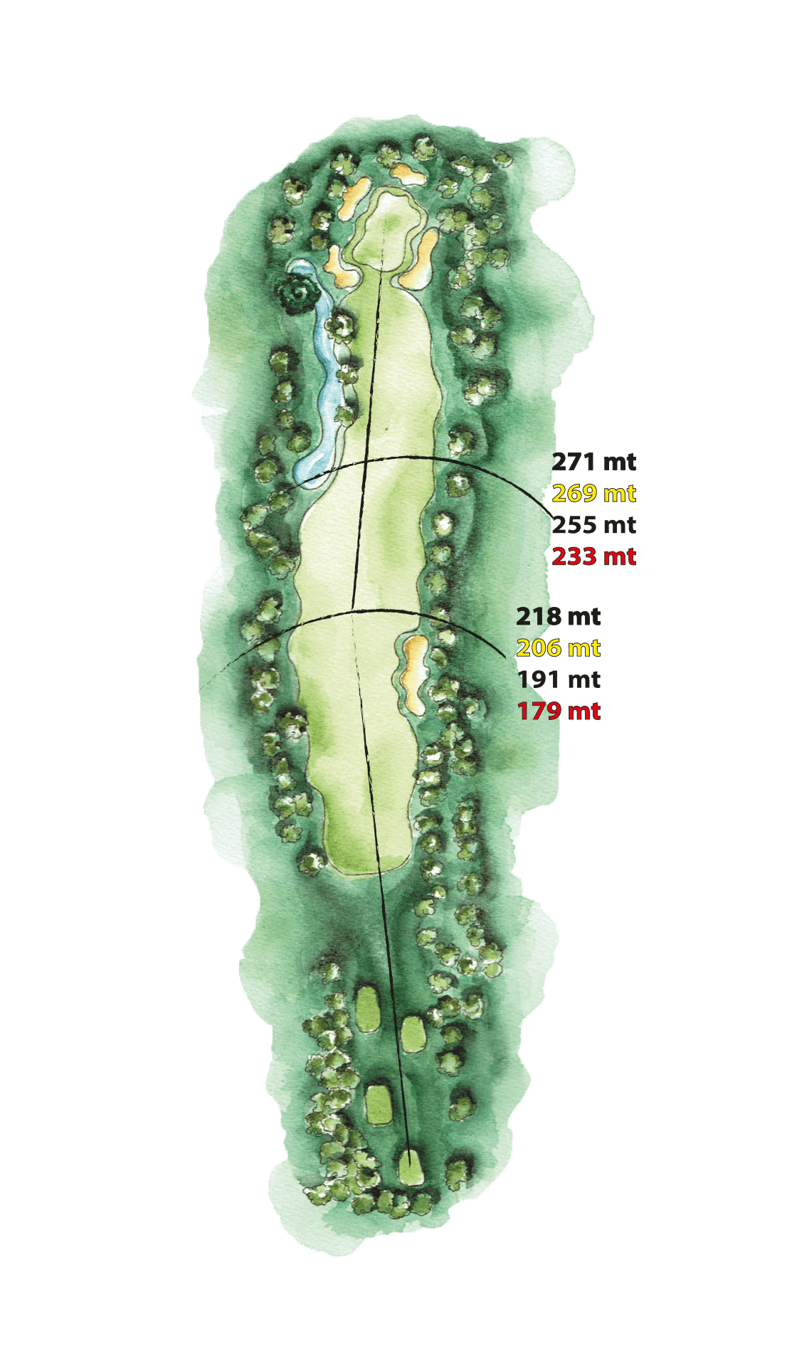 Riva Toscana Golf Hole  010