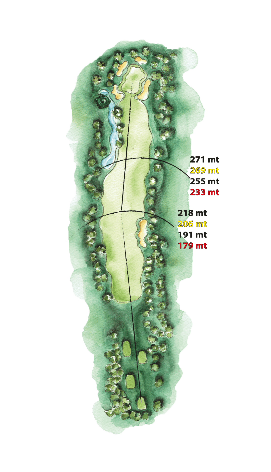 Riva Toscana Golf Hole 010