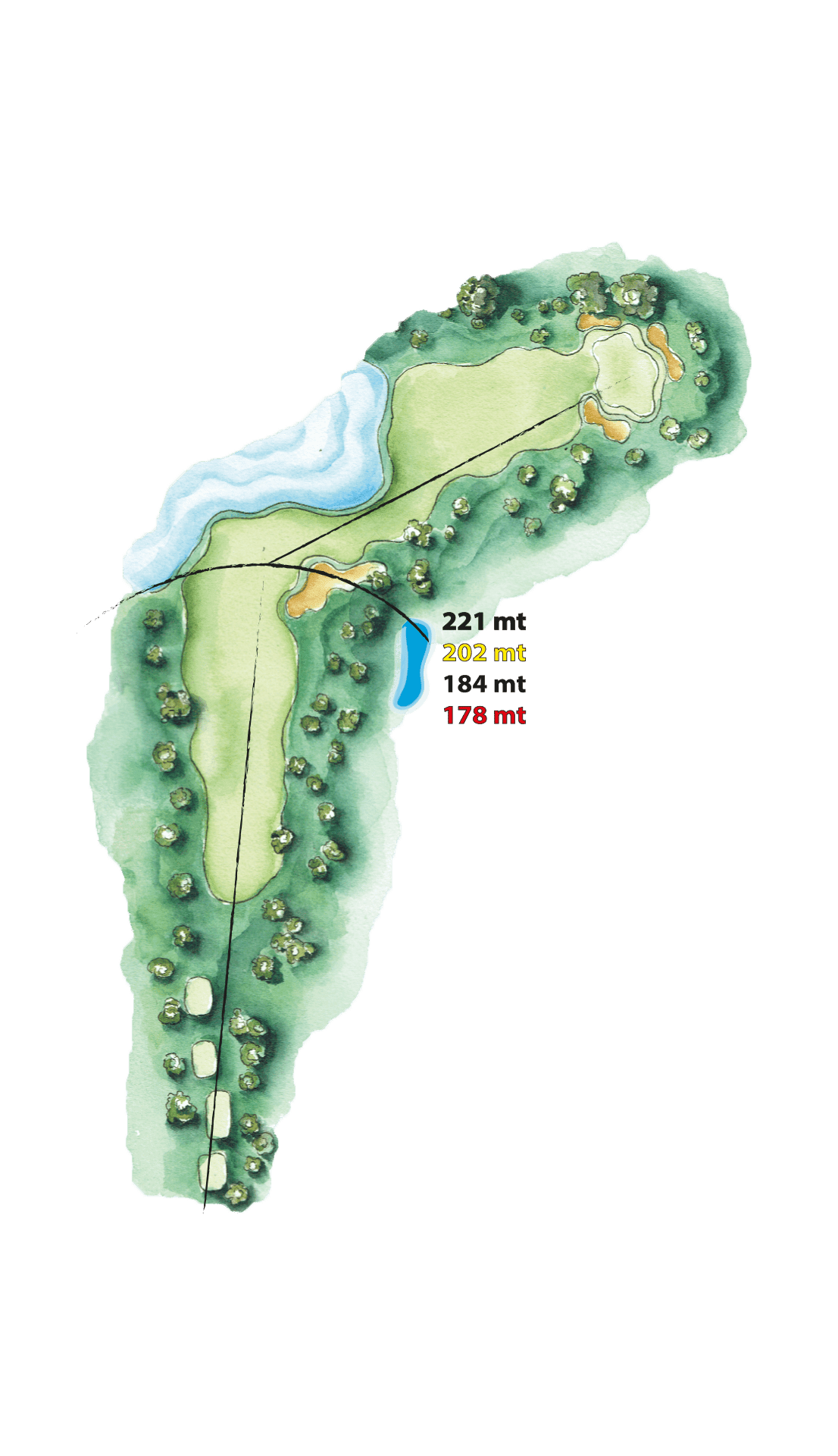 Riva Toscana Golf Hole 07