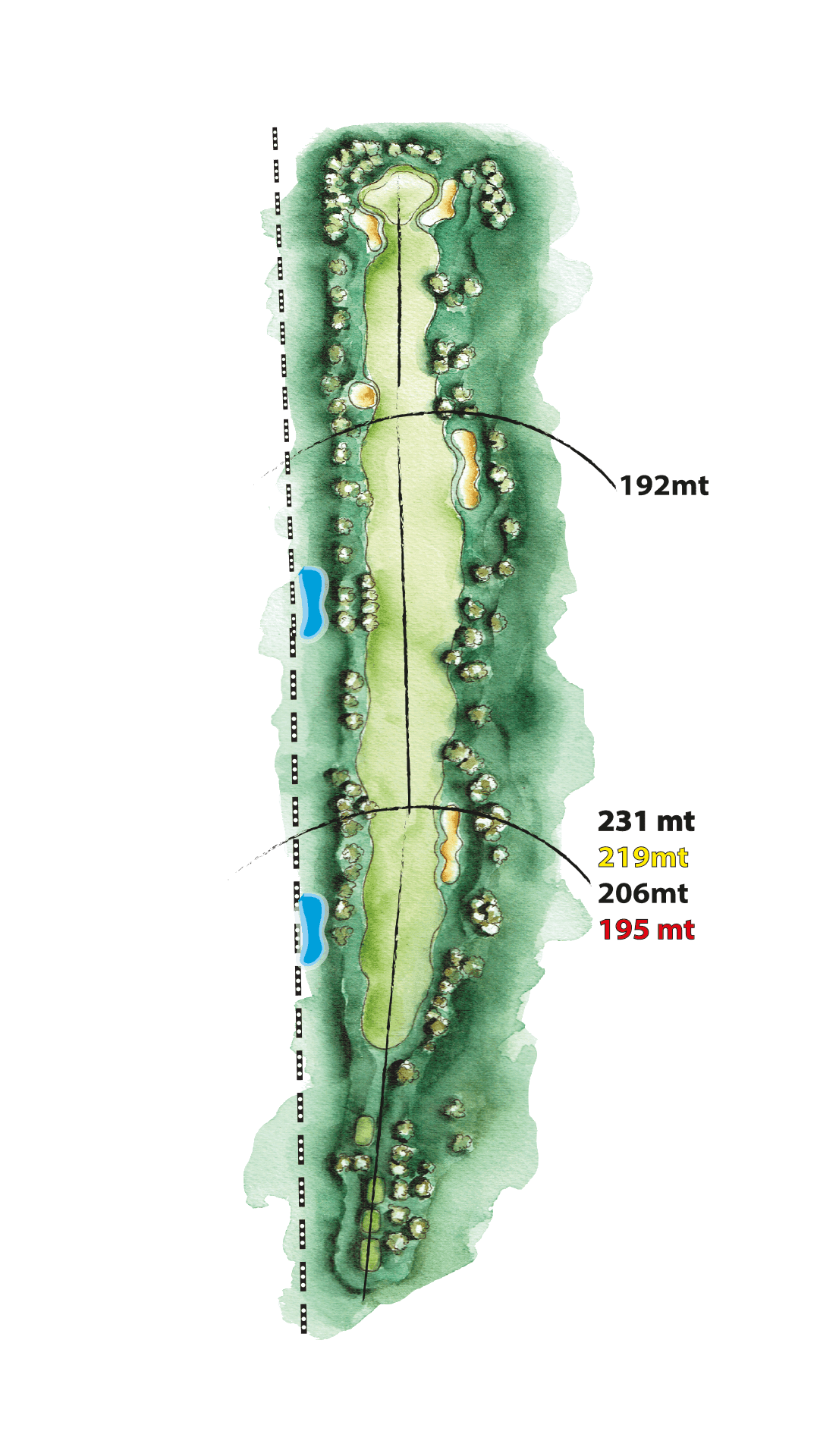 Riva Toscana Golf Hole  04