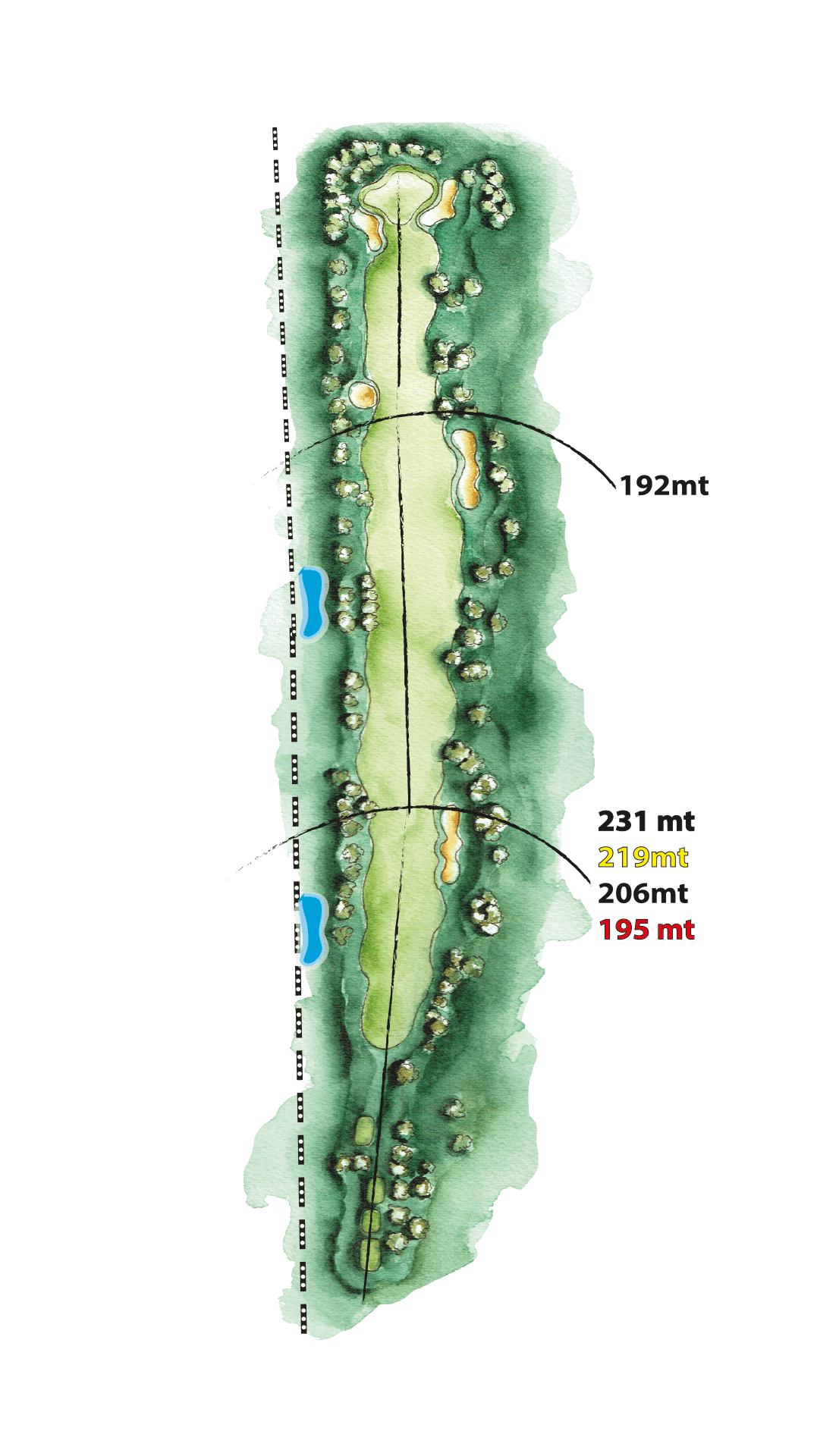 Riva Toscana Golf Hole 04