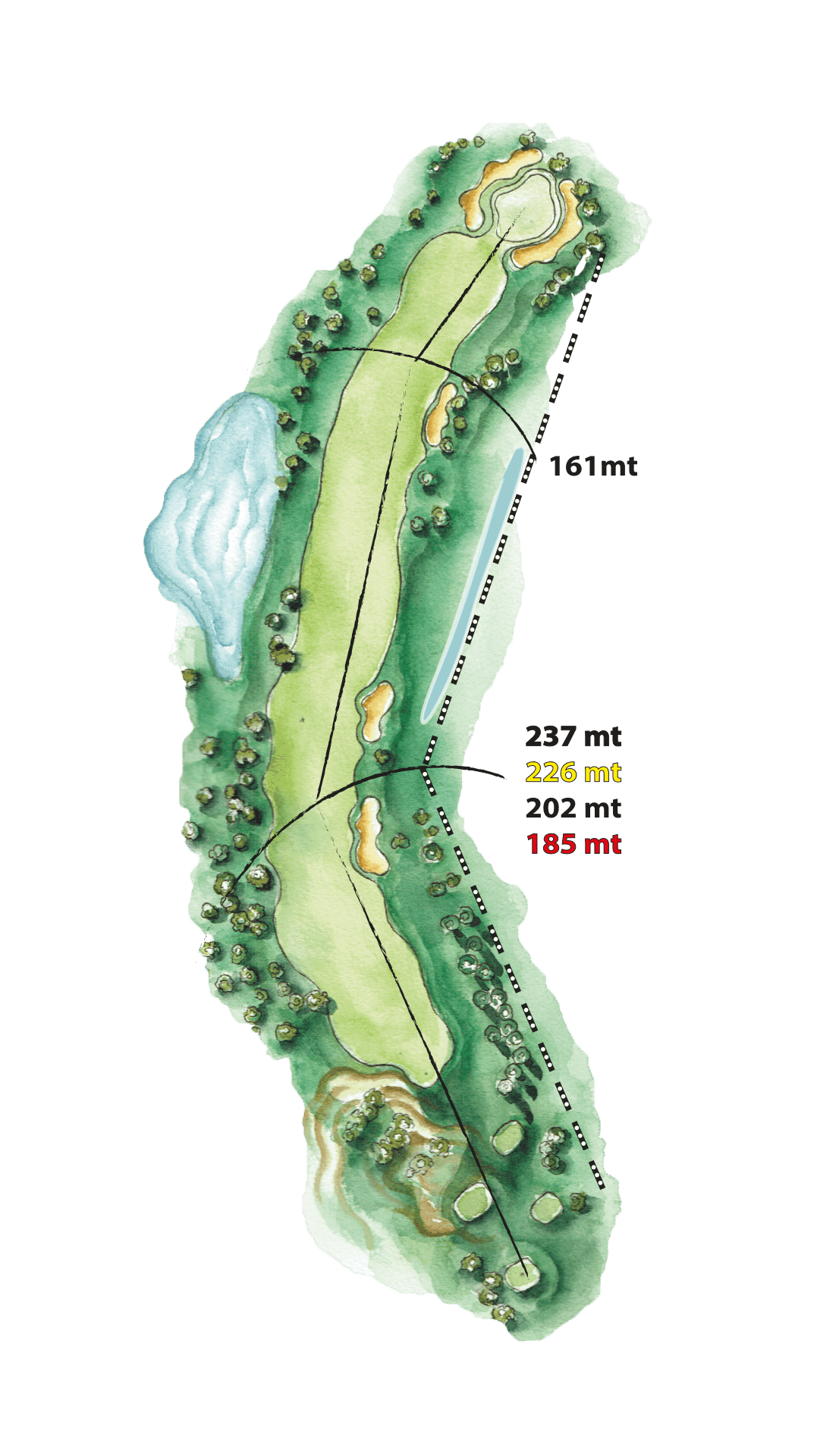 Riva Toscana Golf Hole 015