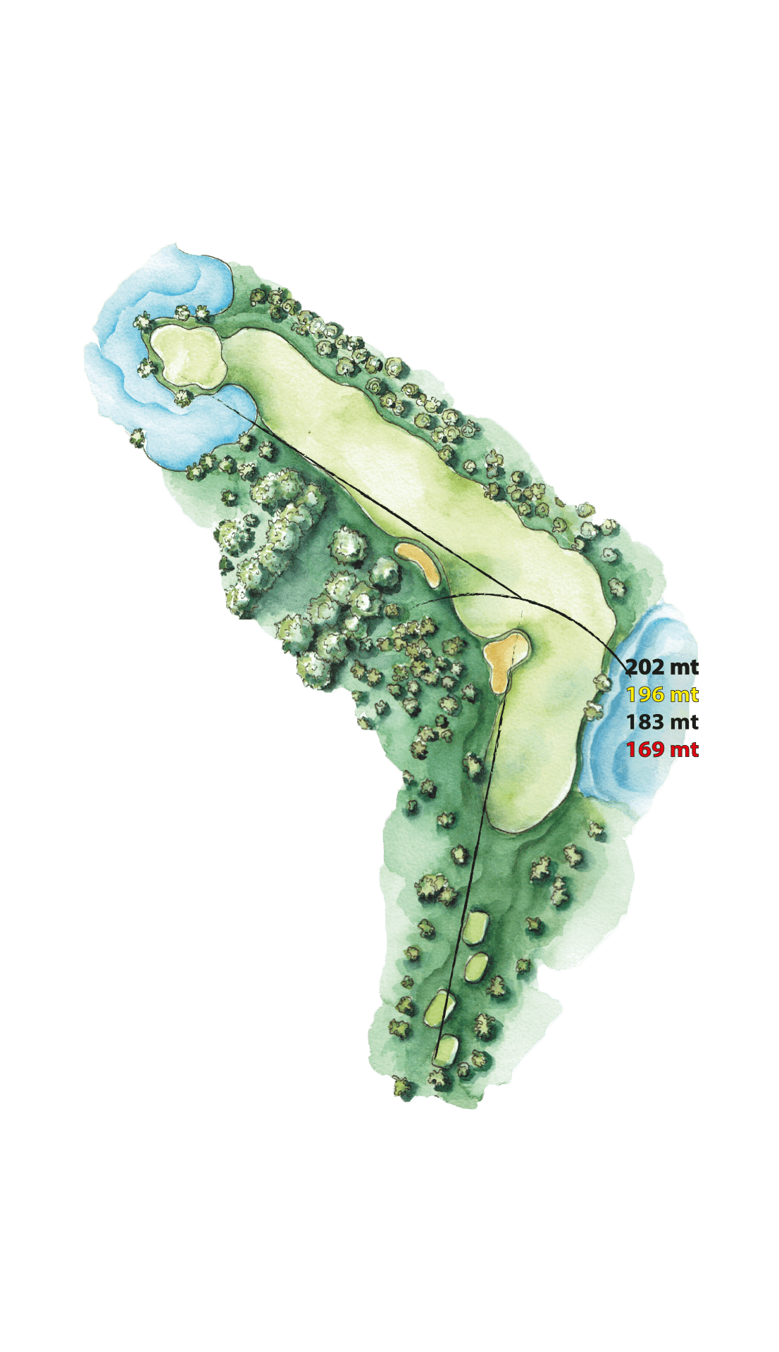 Riva Toscana Golf Hole  017