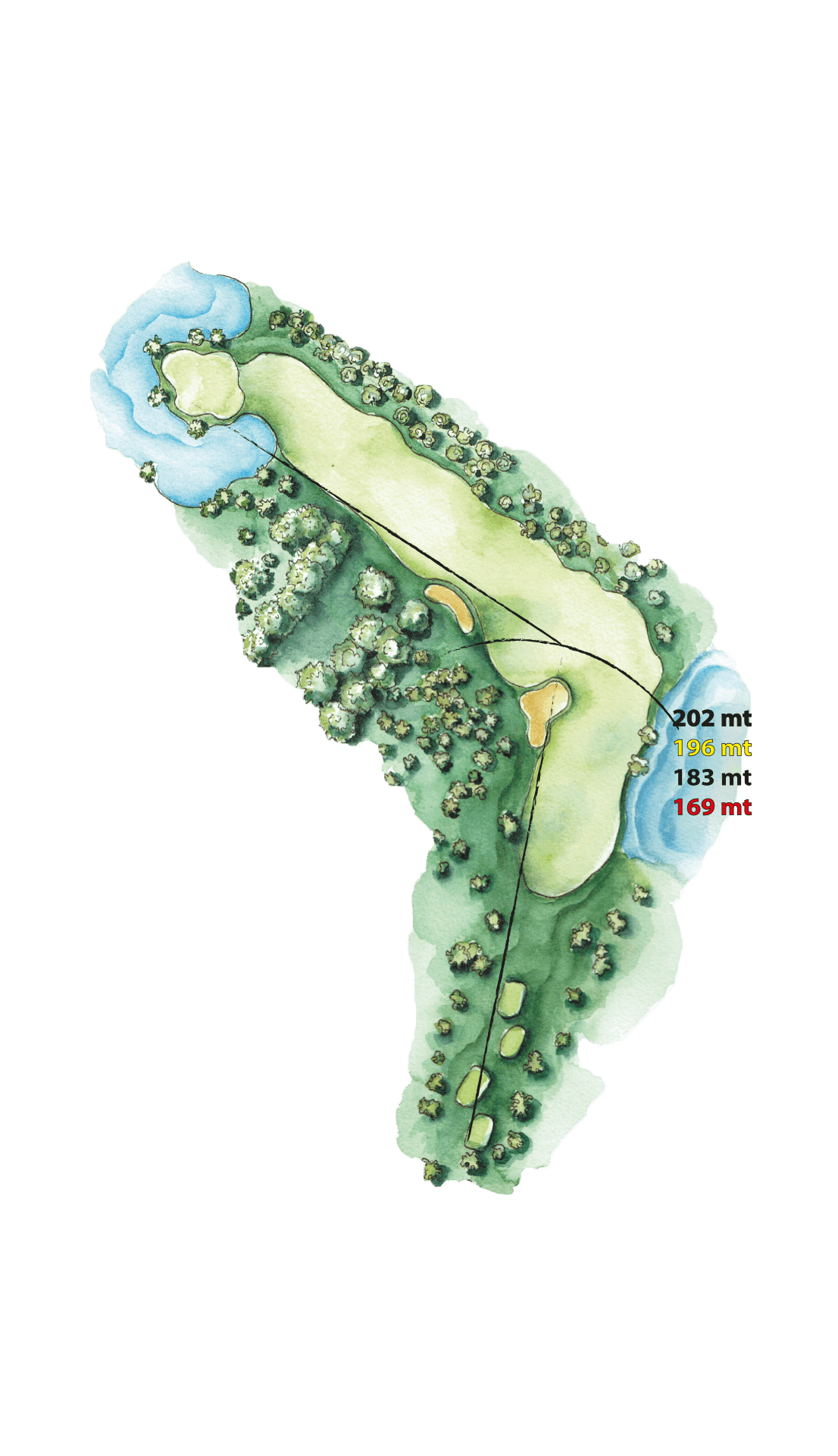 Riva Toscana Golf Hole 017