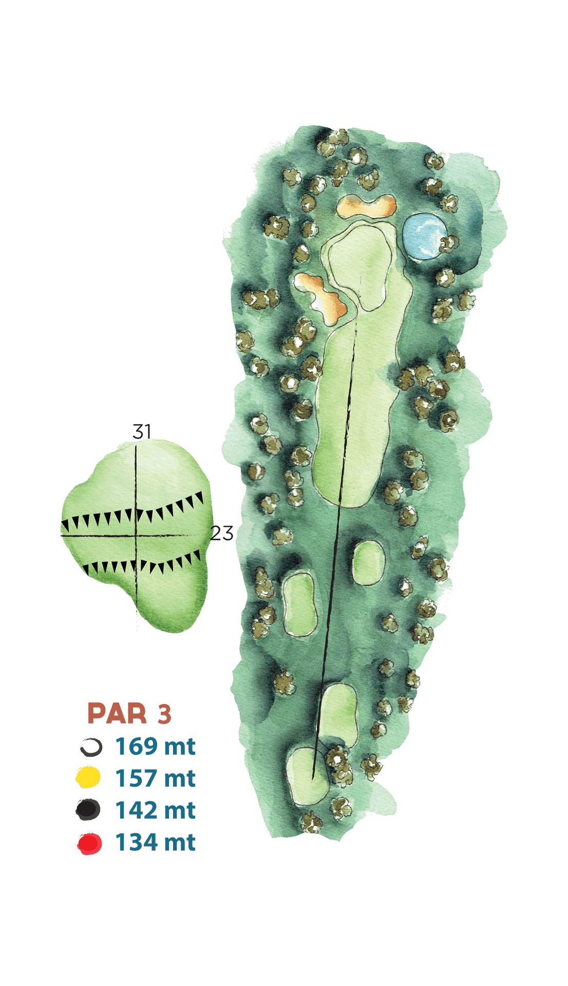 Riva Toscana Golf Hole Buca6