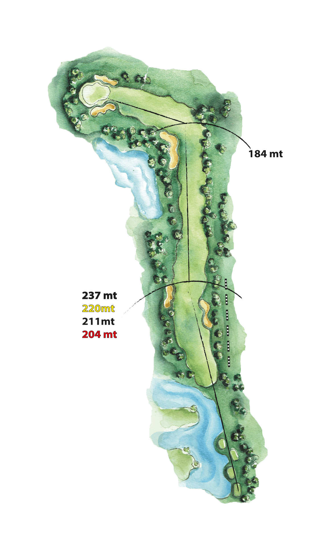 Riva Toscana Golf Hole 012