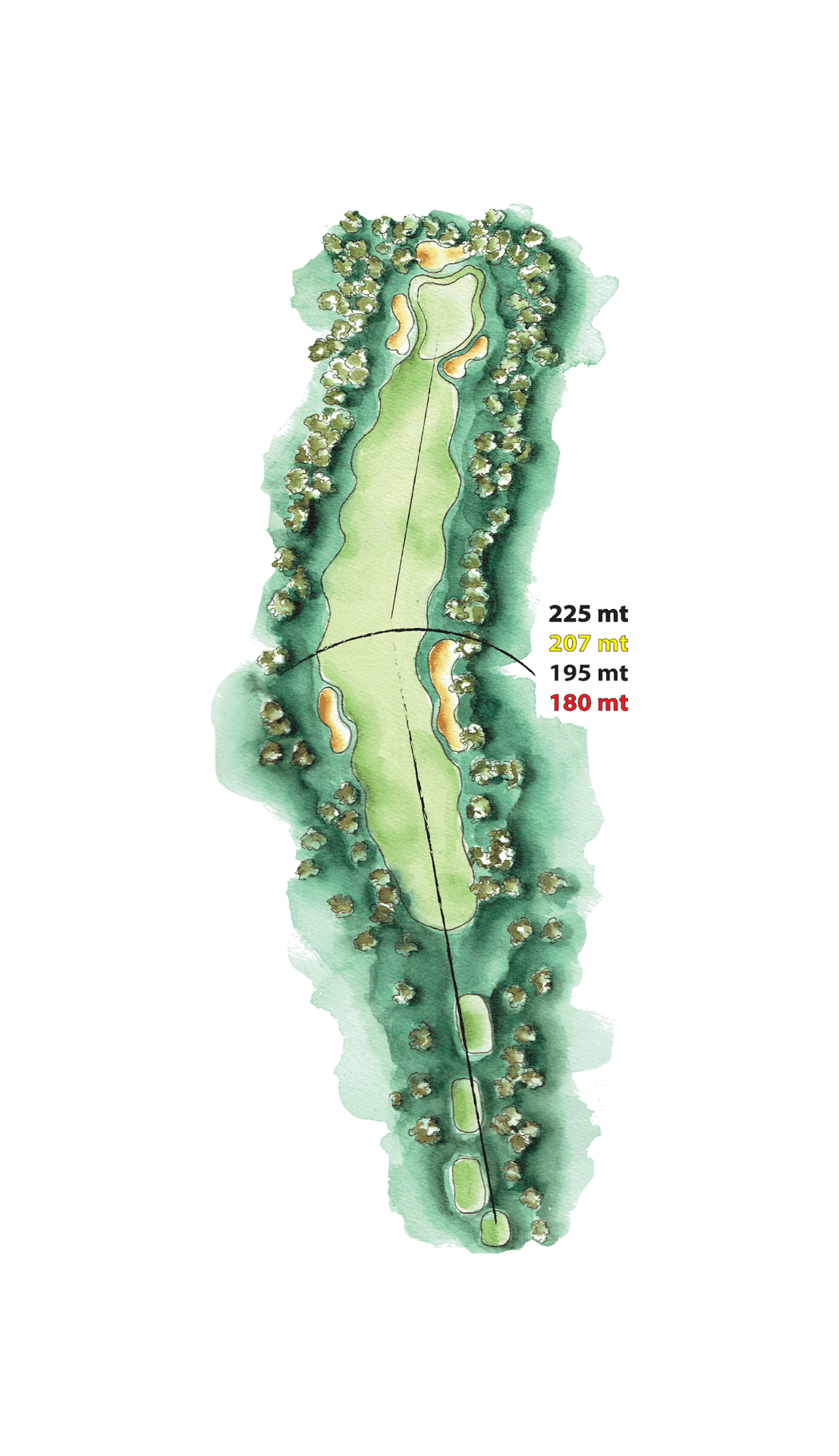 Riva Toscana Golf Hole Buca8