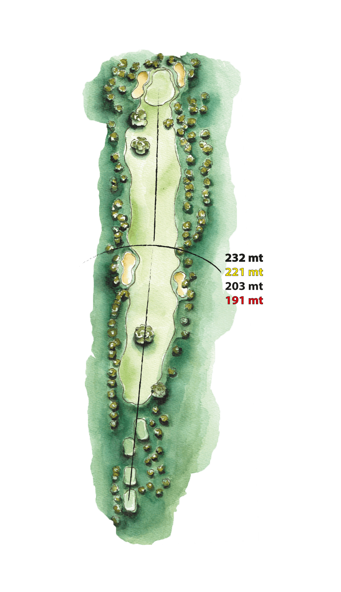 Riva Toscana Golf Hole 011