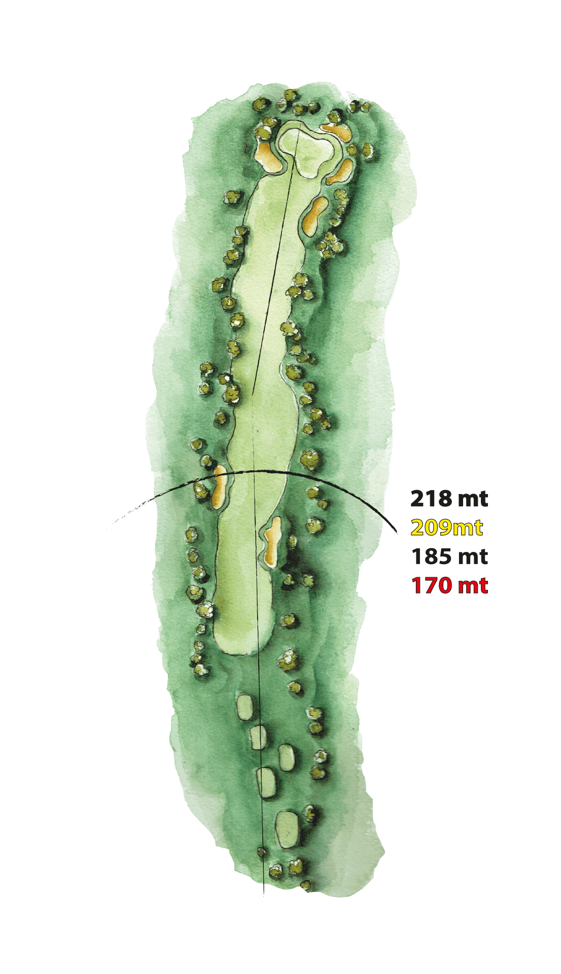 Riva Toscana Golf Hole 05
