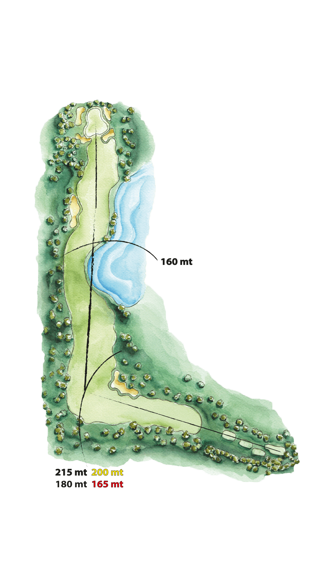 Riva Toscana Golf Hole  09